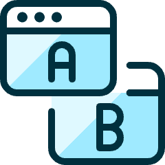 Ab Testing Browsers Icon from Ultimate Duotone Set