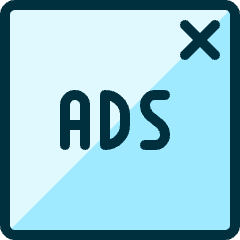 Ads Window Icon from Ultimate Duotone Set