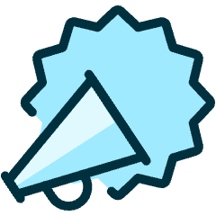 Advertising Megaphone Icon from Ultimate Duotone Set