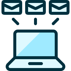 Laptop Announcement Icon from Ultimate Duotone Set