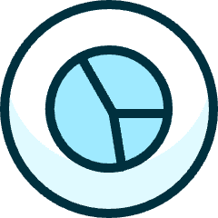 Analytics Pie Icon from Ultimate Duotone Set