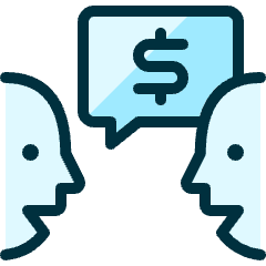 Business Deal Negotiate Icon from Ultimate Duotone Set