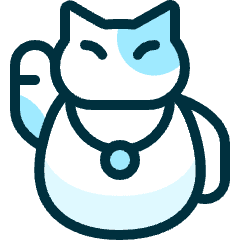 Business Lucky Cat Icon from Ultimate Duotone Set