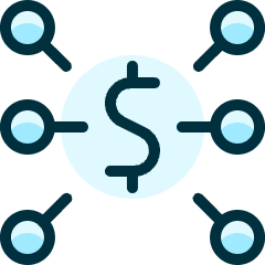 Cash Network Icon from Ultimate Duotone Set