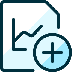 Data File Add Icon from Ultimate Duotone Set