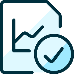 Data File Check Icon from Ultimate Duotone Set