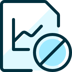 Data File Disable Icon from Ultimate Duotone Set