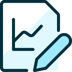 Data File Edit Icon from Ultimate Duotone Set