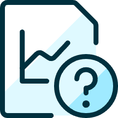 Data File Question Icon from Ultimate Duotone Set