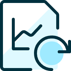 Data File Refresh Icon from Ultimate Duotone Set