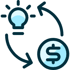 Monetization Idea Icon from Ultimate Duotone Set