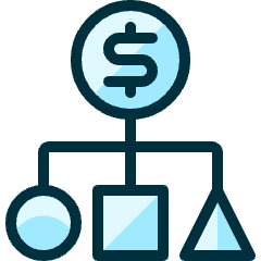 Monetization Structure Icon from Ultimate Duotone Set