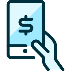 Monetization Tablet Icon from Ultimate Duotone Set