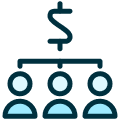 Monetization Team Icon from Ultimate Duotone Set