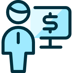 Monetization User Monitor 1 Icon from Ultimate Duotone Set