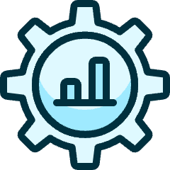 Optimization Graph Icon from Ultimate Duotone Set