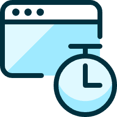Optimization Timer Icon from Ultimate Duotone Set