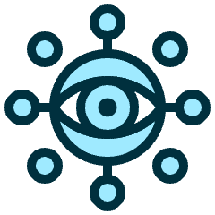 Seo Eye Icon from Ultimate Duotone Set