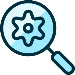 Seo Search Settings Icon from Ultimate Duotone Set