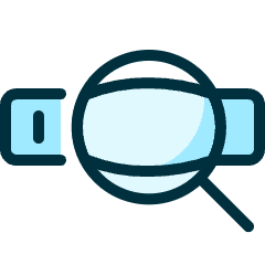 Seo Zoom Icon from Ultimate Duotone Set