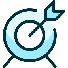 Target Center Icon from Ultimate Duotone Set