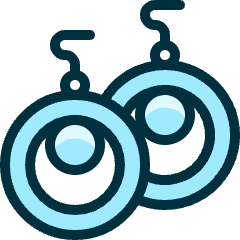 Accessories Earrings Icon from Ultimate Duotone Set