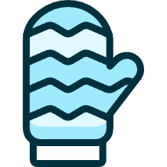 Accessories Winter Gloves Icon from Ultimate Duotone Set