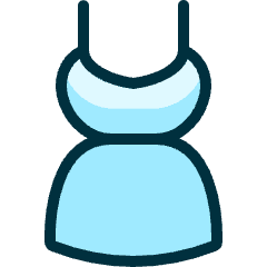 Dress Icon from Ultimate Duotone Set