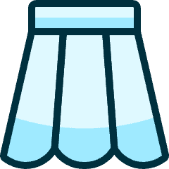 Skirt Icon from Ultimate Duotone Set