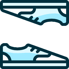 Footwear Sneakers Icon from Ultimate Duotone Set