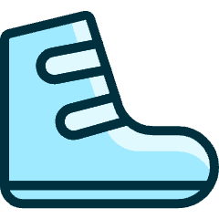 Footwear Winter Boots Icon from Ultimate Duotone Set