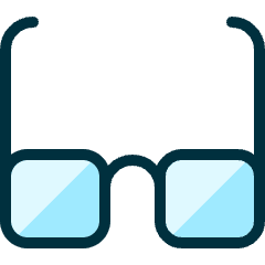 Glasses Icon from Ultimate Duotone Set