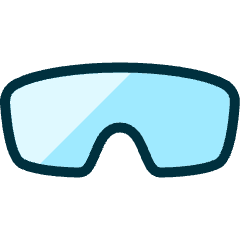 Glasses Ski 2 Icon from Ultimate Duotone Set