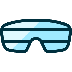 Glasses Ski Icon from Ultimate Duotone Set