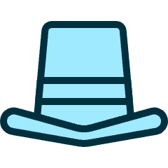 Hat 1 Icon from Ultimate Duotone Set