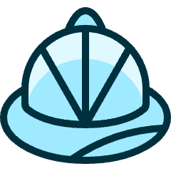 Hat Architect Icon from Ultimate Duotone Set