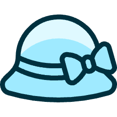Hat Lady Icon from Ultimate Duotone Set