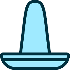 Hat Sombrero Icon from Ultimate Duotone Set