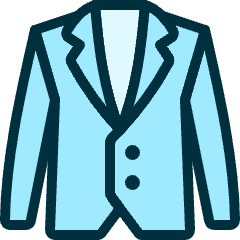 Blazer Icon from Ultimate Duotone Set