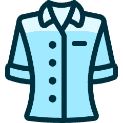 Shirt Female Icon from Ultimate Duotone Set