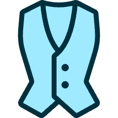 Vest Female Icon from Ultimate Duotone Set