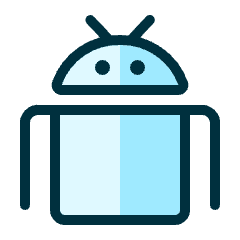 Android 1 Icon from Ultimate Duotone Set