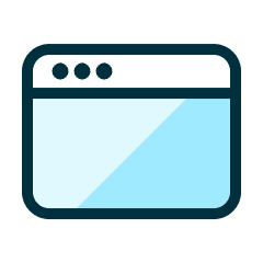 App Window 1 Icon from Ultimate Duotone Set