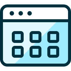 App Window Layout Icon from Ultimate Duotone Set
