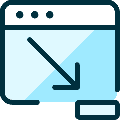App Window Minimize Icon from Ultimate Duotone Set