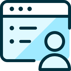 App Window User Icon from Ultimate Duotone Set