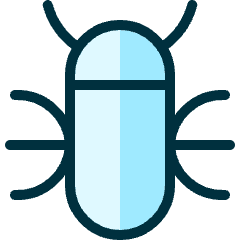 Computer Bug 2 Icon from Ultimate Duotone Set