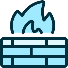 Firewall Icon from Ultimate Duotone Set
