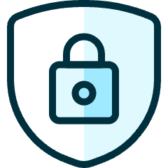 Shield Lock Icon from Ultimate Duotone Set