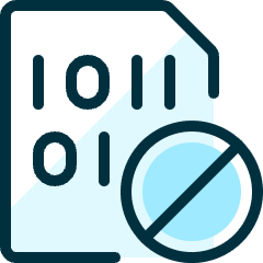 File Code Disable Icon from Ultimate Duotone Set